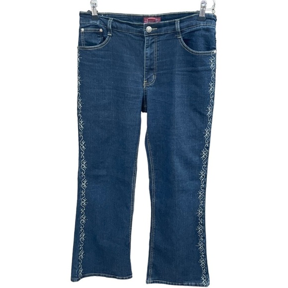 COS JEANS SIZE 10 SIDE EMBELLISHMENTS - Picture 1 of 6